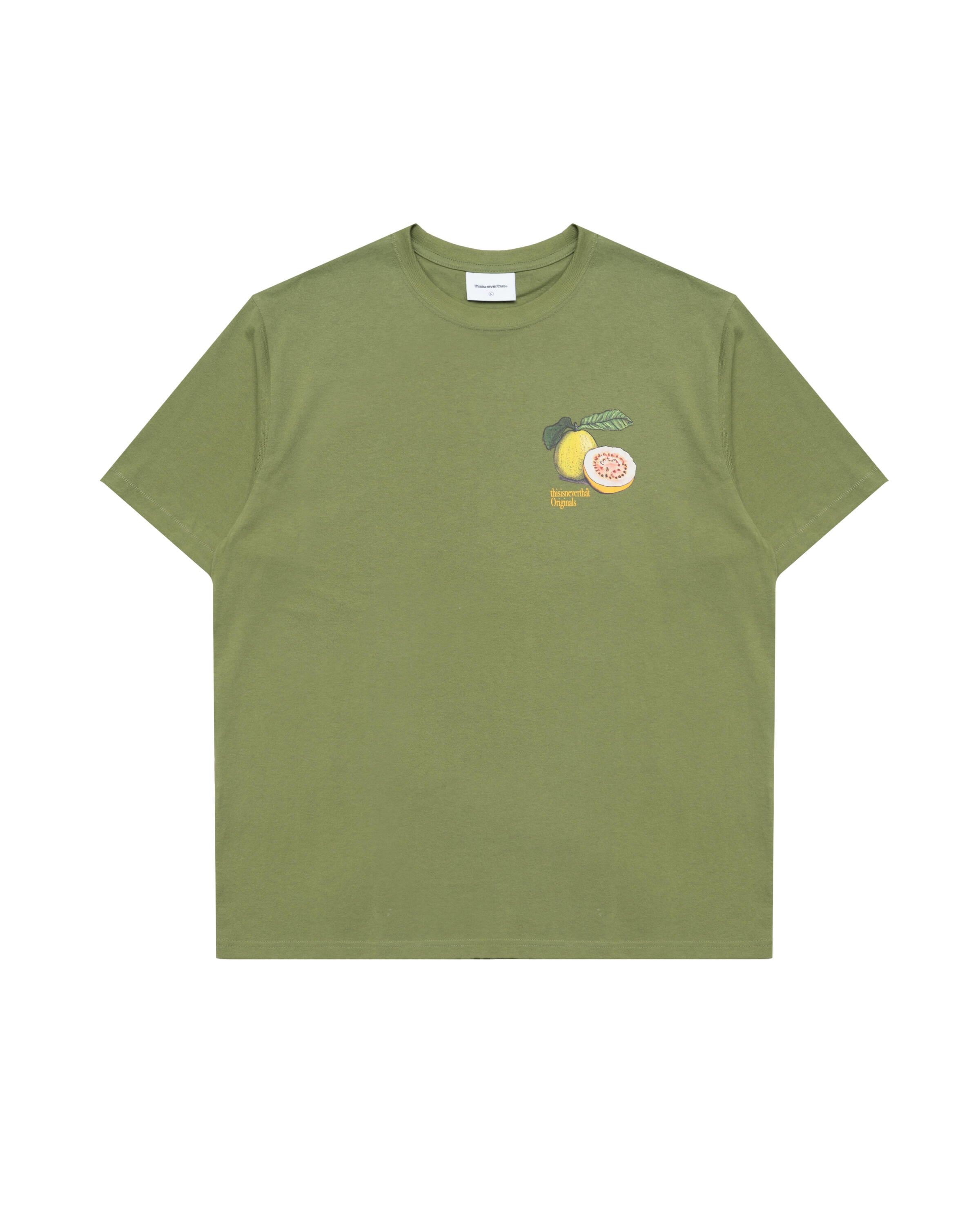 Thisisneverthat Guava Tee | TN253TTSST09-MSGR | AFEW STORE
